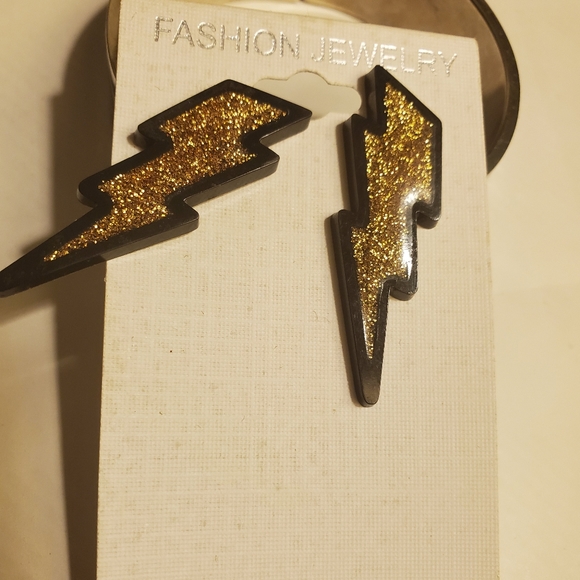 Lightbolt Earrings - Picture 2 of 2